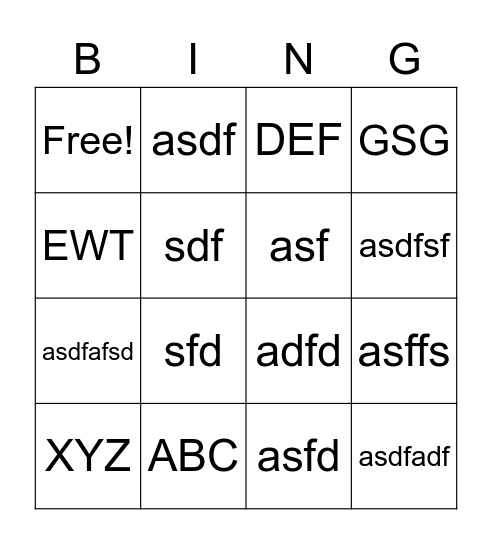 Benchling Summer Camp Zurich Bingo Card