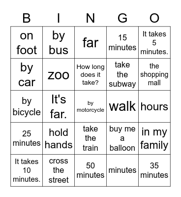 F 220601 Bingo Card