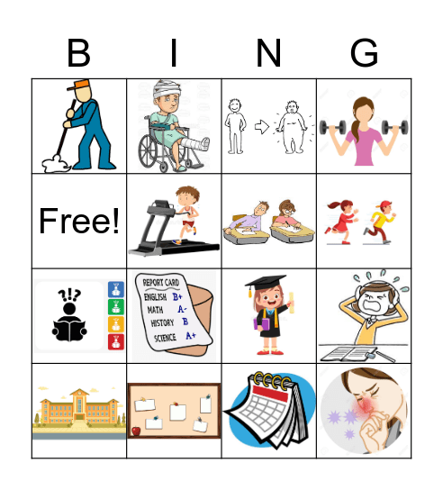 Units 5 & 6 Bingo Card