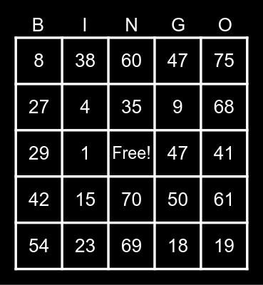 HINAYUPAK Bingo Card