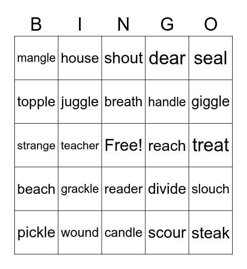3rd grade June 2022 Bingo Card