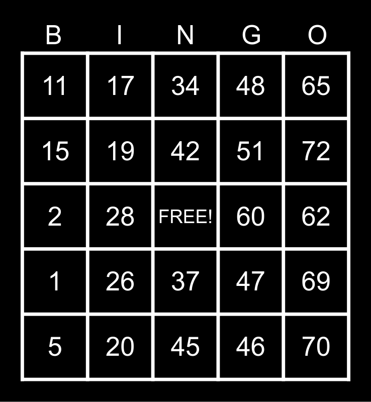 HINAYUPAK Bingo Card