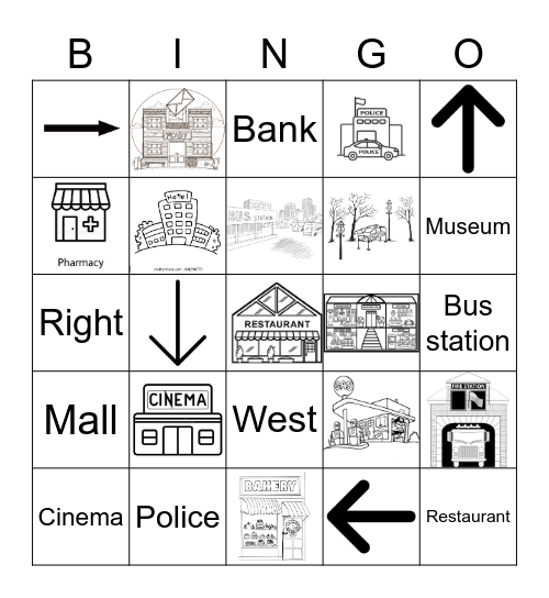 Bingo - 3rd Grade - A Bingo Card