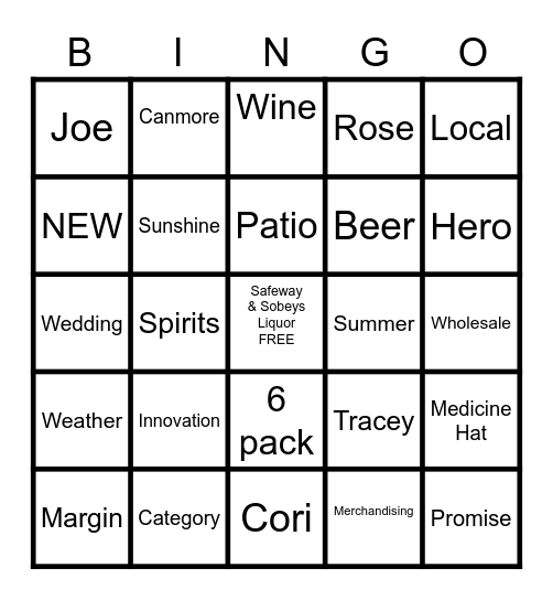 June Show & Sell Bingo Card