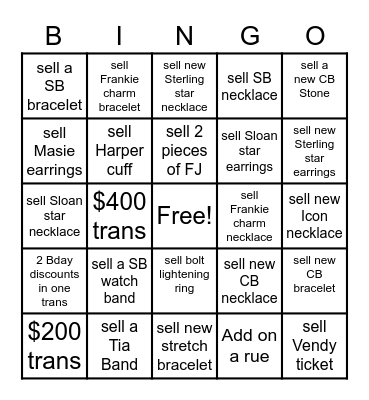 JUNE BINGO FUN Bingo Card