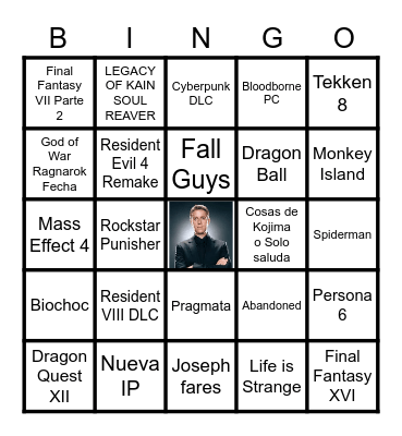 Summer GameFest Rejugando Bingo Card