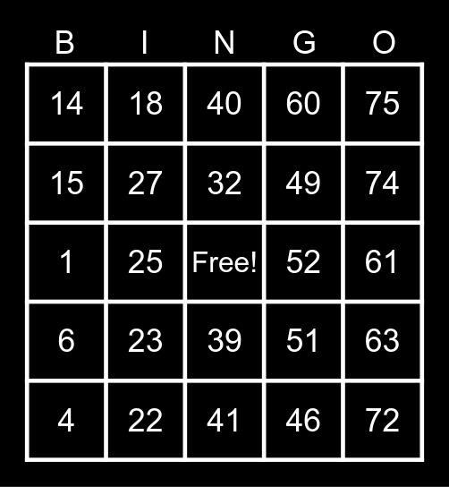 HINAYUPAK Bingo Card