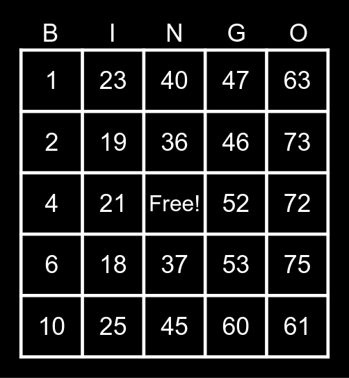 HINAYUPAK Bingo Card