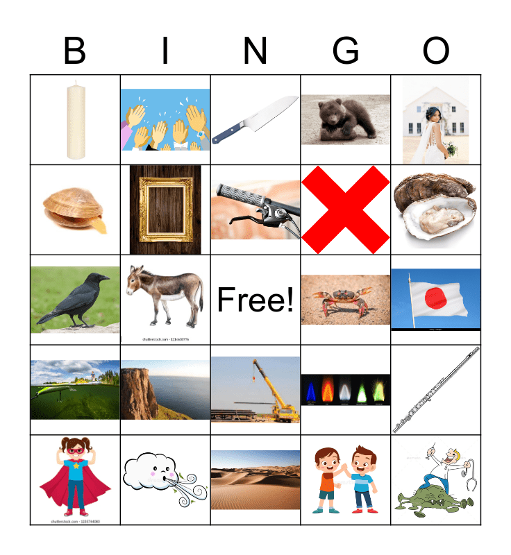 Unit 1 and 2 Bingo Card