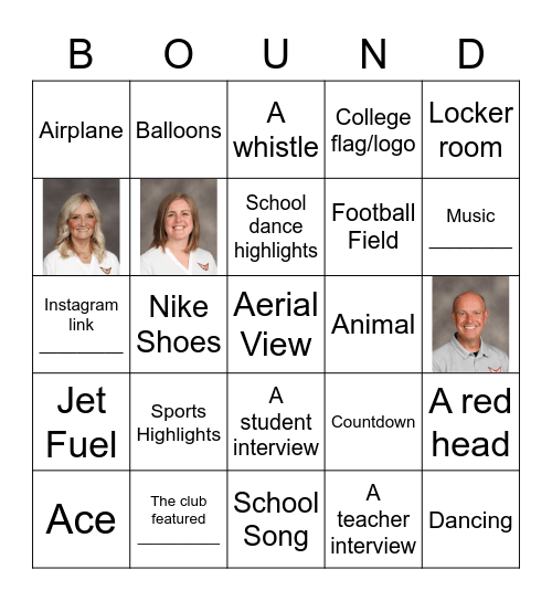 Skybound Bingo Card