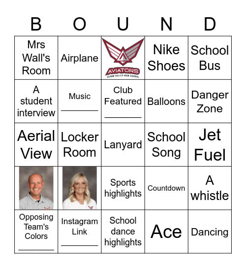 Skybound Bingo Card