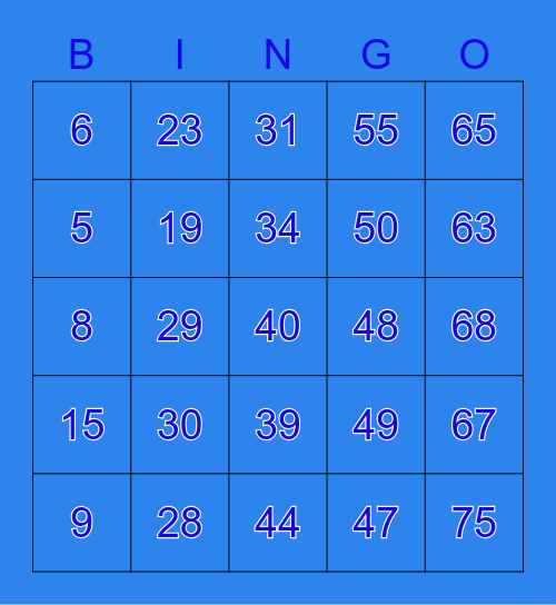 Shushmitha's Party Bingo Card