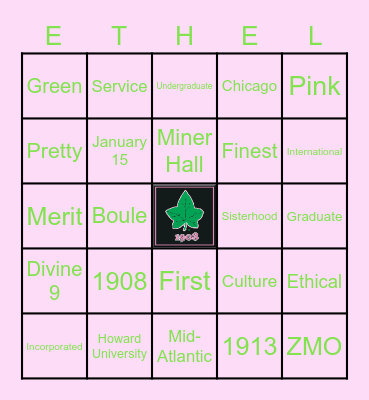 SPR' 21 1ST AKAVERSARY BINGO Card