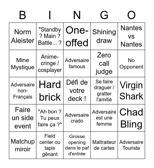 CDF 2022 Bingo Card