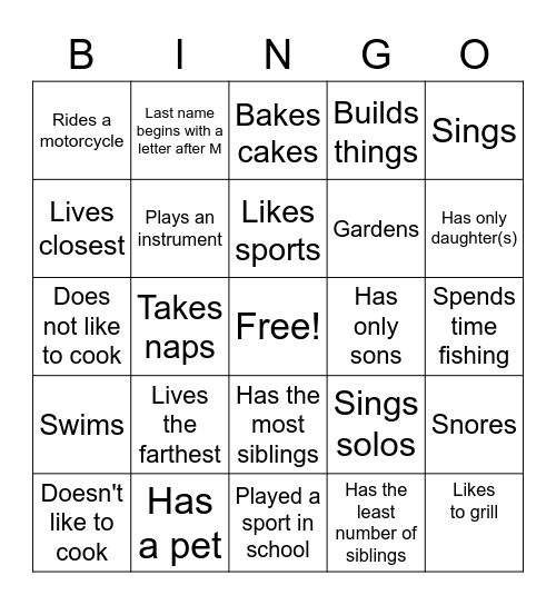 People Bingo-VBS 2020 Bingo Card