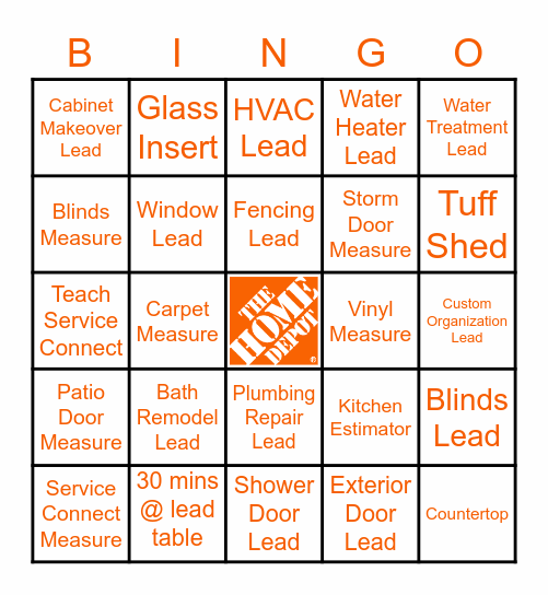 DRIVING SERVICES Bingo Card