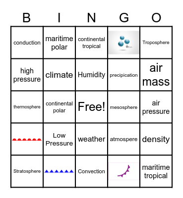 Science Bingo Card