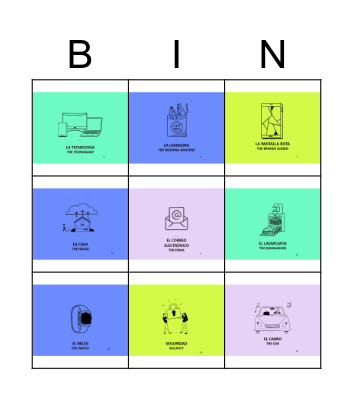 Asurion Loteria Bingo Card