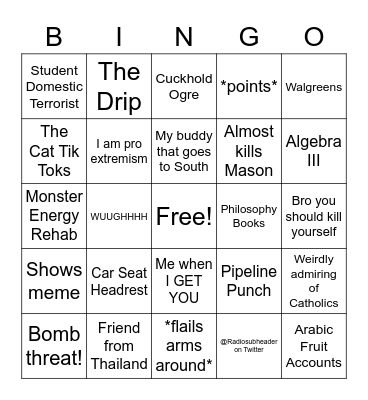 Pingo Bingo Card