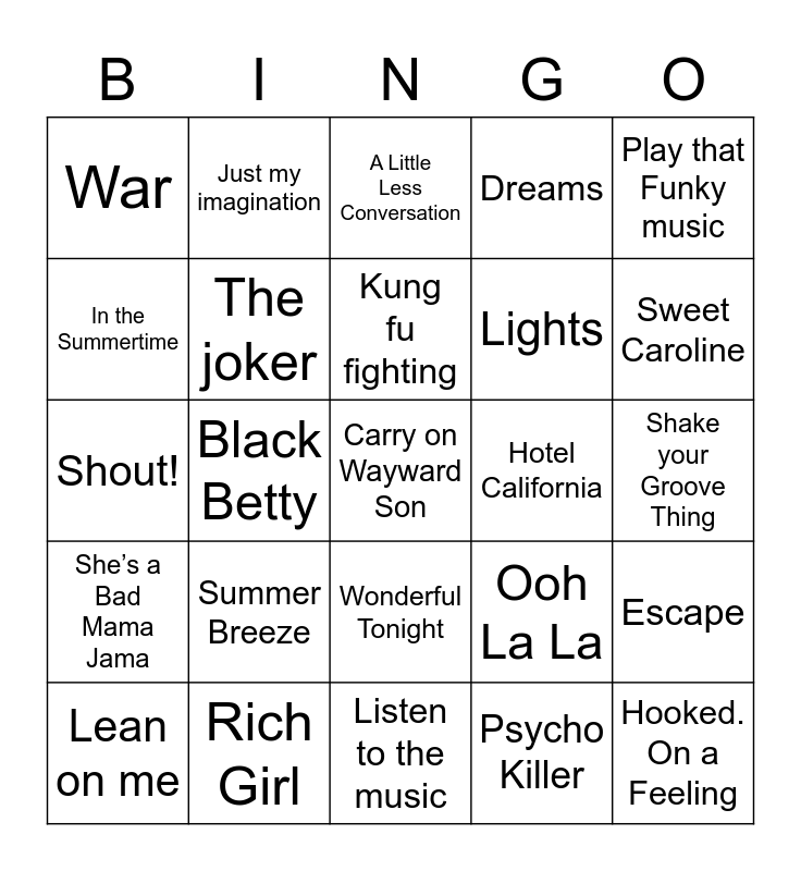 70s-hits-bingo-card