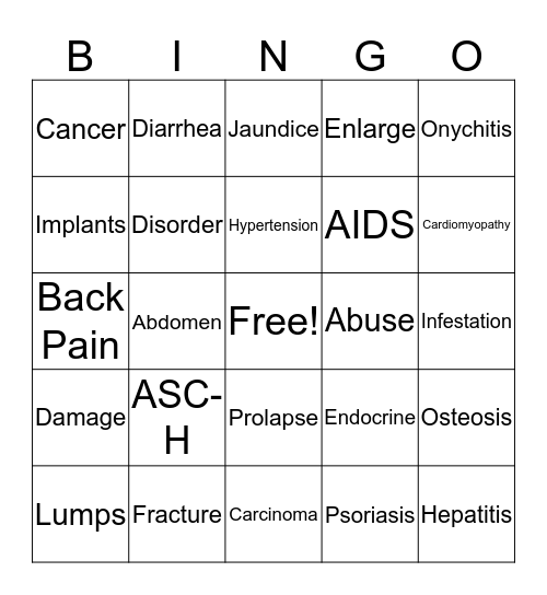 fall-into-icd-10-bingo-card