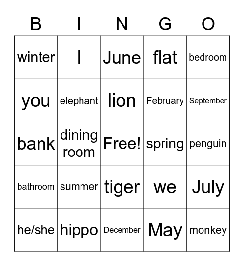 2 Primary Exam Review! Bingo Card