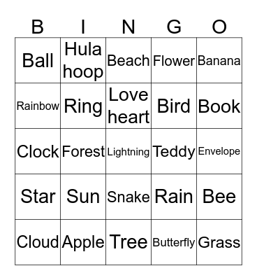 Awesome Bingo! Bingo Card