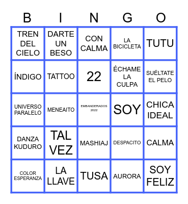 weekend hangouts Bingo Card