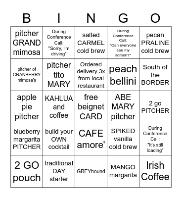 ABE BINGO Card