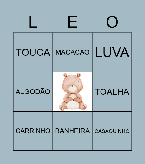 Chá Bingo Card