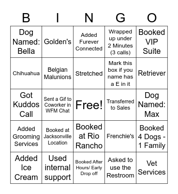 SUMMER FUN WEEK Bingo Card