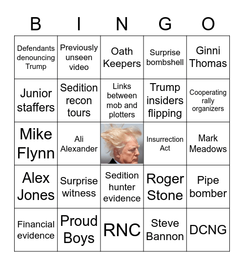 1/6 Hearing Bingo Card