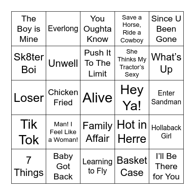 yp Bingo Card