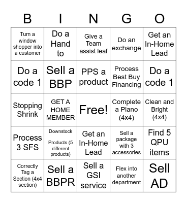 BINGO SCAVENGER HUNT Bingo Card