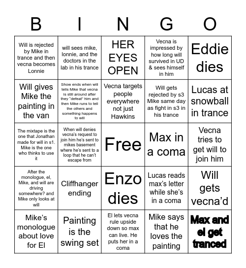 Vibrantwaters vol 2 “leaks” Bingo Card