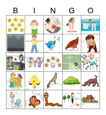 the secret garden 8 words Bingo Card