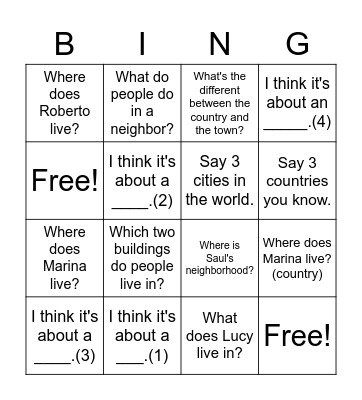 WB - Reading Bingo Card
