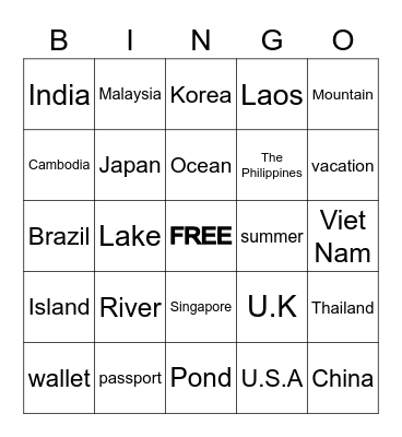 ^^ Bingo Card