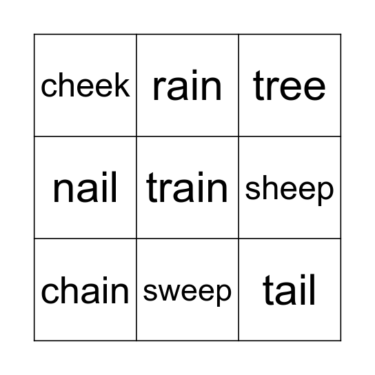 Bingo! Bingo Card