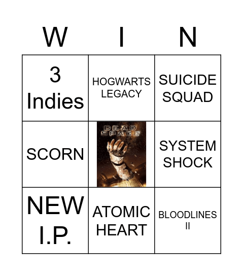 XBOX SHOWCASE (3RD) Bingo Card