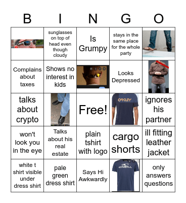 Run Ins With Riley Bingo Card