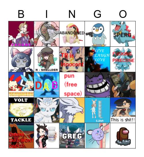 /vp/ BINGOOO Bingo Card