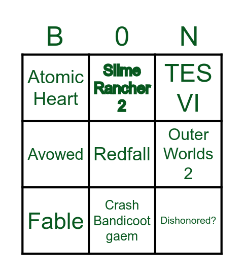 Michaelsoft & Bepanthol Bingo Card