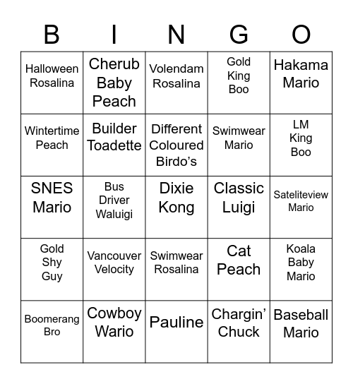 Zekky's Bingo Card (Round 2) Bingo Card