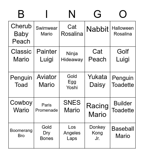 Zekky's Bingo Card (Round 1) Bingo Card