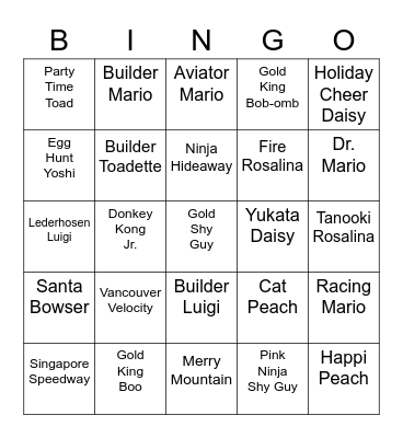 Kurisu's Bingo Card (Round 2) Bingo Card