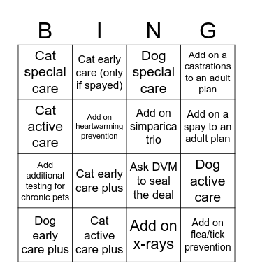 OWP BINGO Card