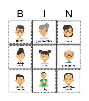 FAMILY BINGO Card