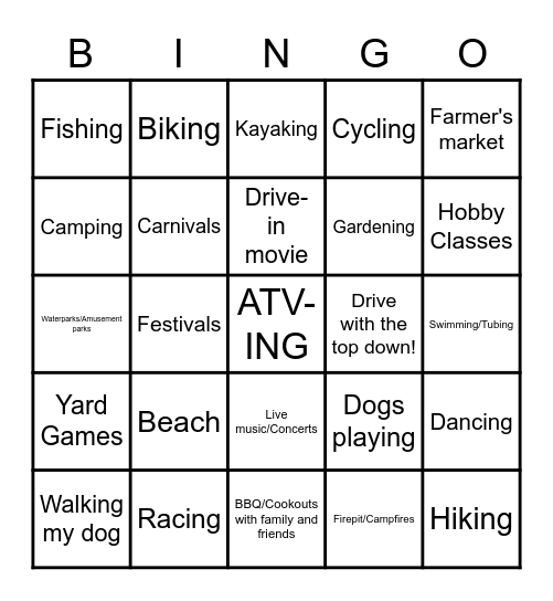 SAS Feeding America BINGO Bonanza! Bingo Card