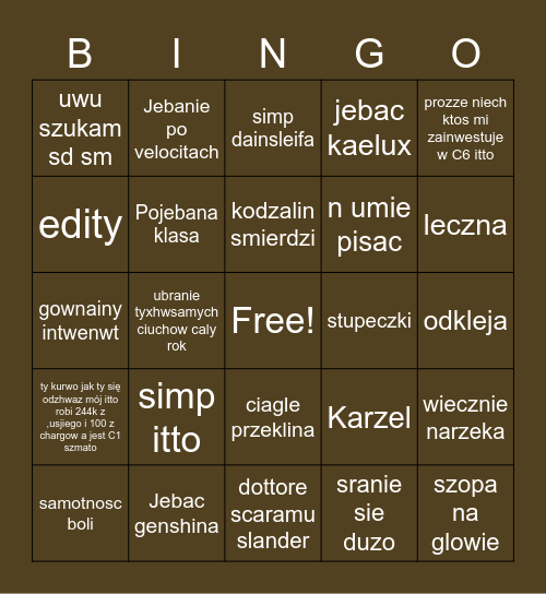 bingohotri Bingo Card